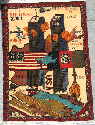 Illustration for article titled These Traditional-Style Afghani Rugs Were Inspired By Modern Warfare